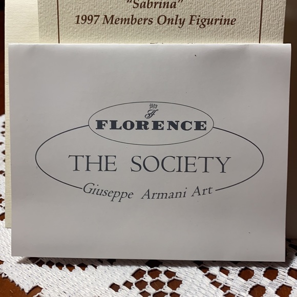 Florence Giuseppe Armani Art Figurine - Picture 14 of 16